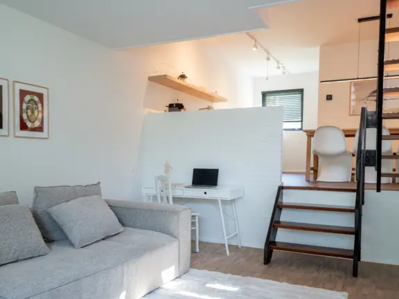 Vakantiehuis wijk de brabander 115 cadzand bureau met bank