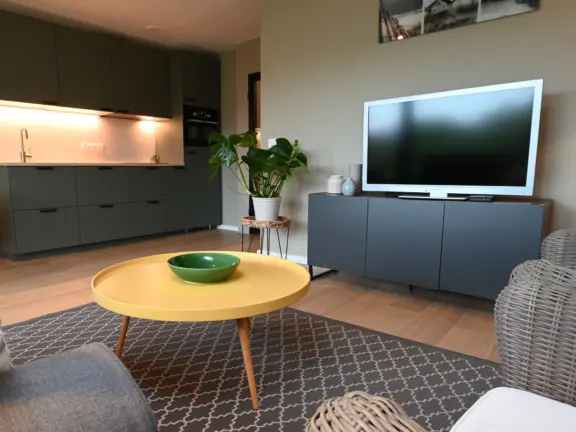 Appartement wijk de brabander 71 cadzand tv en keuken