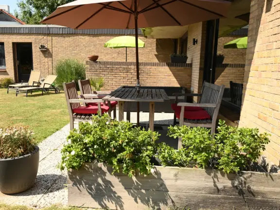 Appartement wijk de brabander 71 cadzand tuin