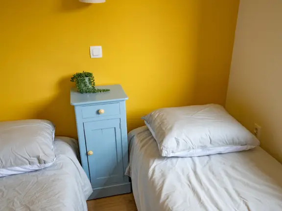 Appartement wijk de brabander 72 cadzand slaapkamer 2