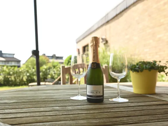 Appartement wijk de brabander 72 cadzand tuintafel