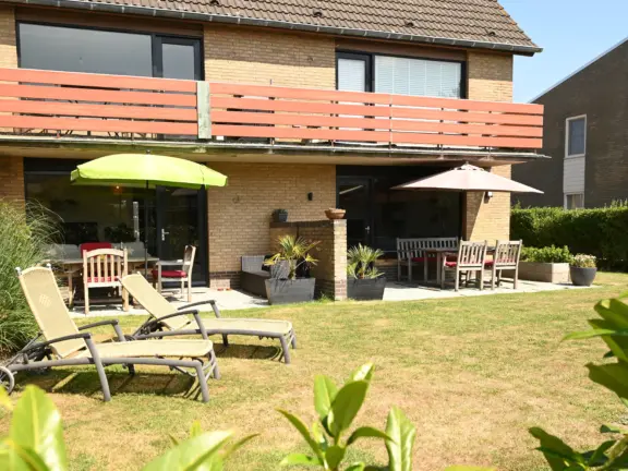 Appartement wijk de brabander 72 cadzand tuin