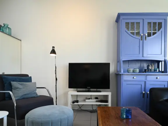 Vakantiehuis wijk de brabander 185 cadzand woonkamer tv