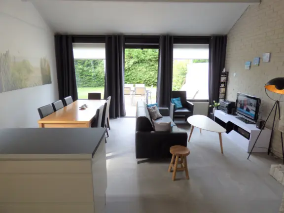 Vakantiehuisje cadzandbeach wijk de brabander 24 woonkamer