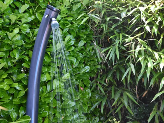 Ferienhaus wijk de brabander 40 cadzand aussendusche