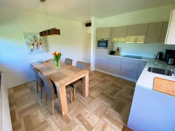 Ferienhaus wijk de brabander 40 cadzand kuche