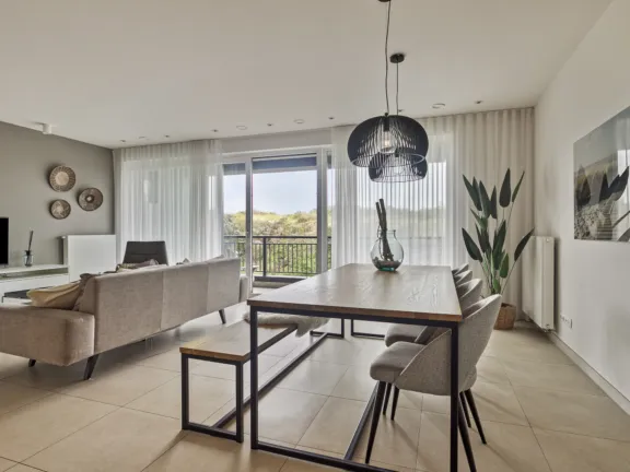 0 appartement strandresidentie cadzand eethoek