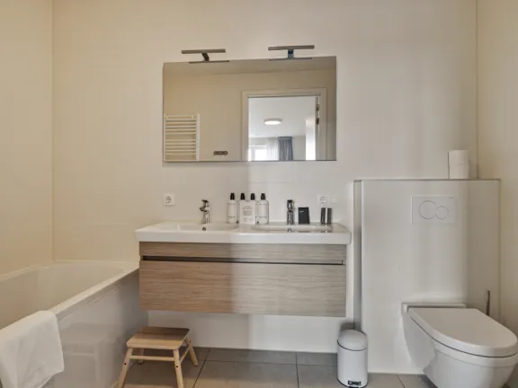 Appartement strandresidentie cadzand badkamer