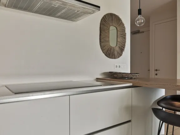 Appartement strandresidentie cadzand keuken fornuis