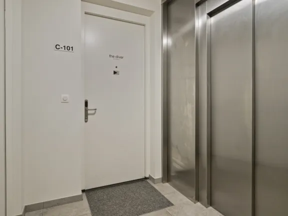 Appartement strandresidentie cadzand lift