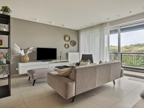 Appartement strandresidentie cadzand woonkamer