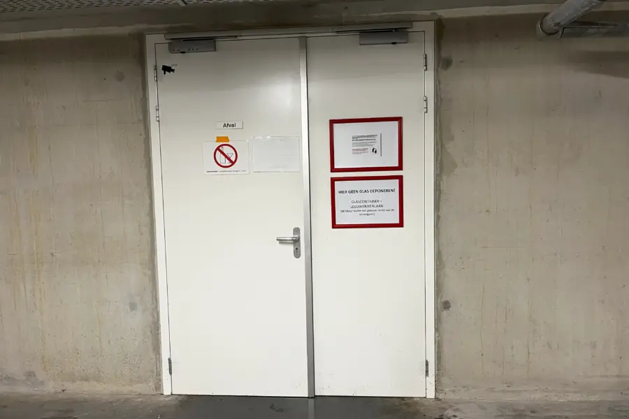 Strandresidentie toegang afvalcontainers 1