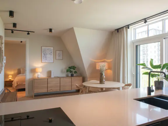 Appartement boulevard de wielingen 33 302 cadzand bad woonkamer