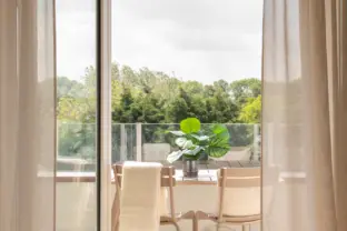 Appartement boulevard de wielingen 33 304 cadzand bad balkon zicht