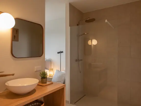 Appartement boulevard de wielingen 33 304 cadzand bad badkamer