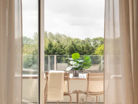 Appartement boulevard de wielingen 33 304 cadzand bad balkon zicht