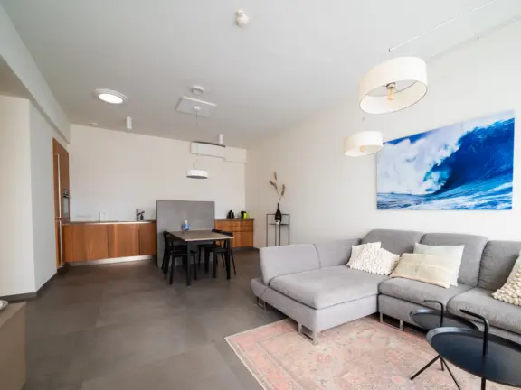 Appartement badhuis 2 E008 cadzand woonkamer totaal