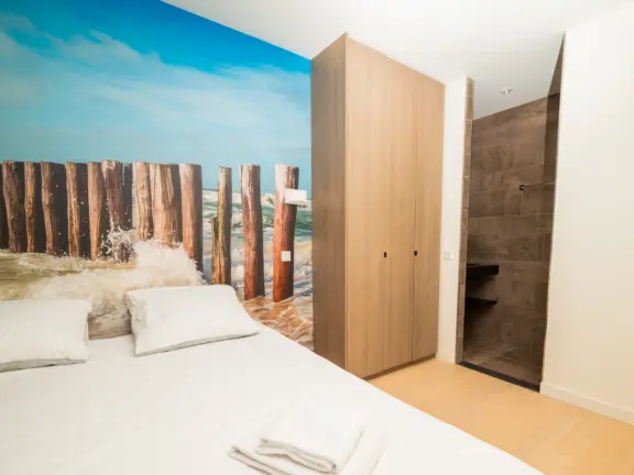 Badhuis cadzand appartement 2 F105 slaapkamer 1 douche