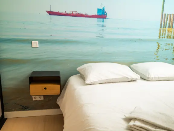 Badhuis cadzand appartement 2 F105 slaapkamer 2 kussens