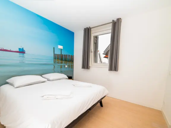 Badhuis cadzand appartement 2 F105 slaapkamer 2 raam