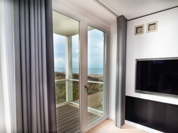 Badhuis cadzand appartement 2 F105 uitzicht strand