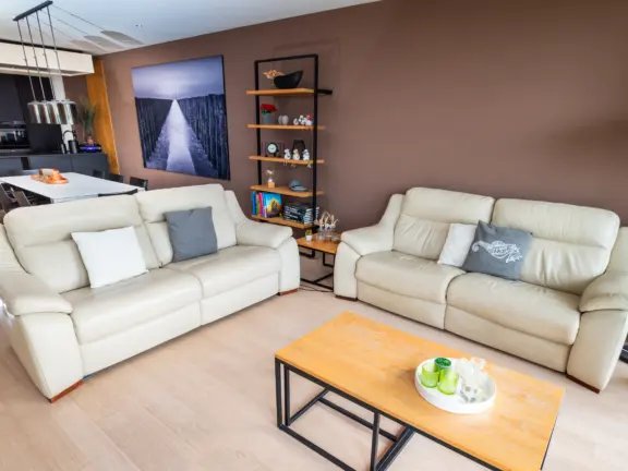 Badhuis cadzand appartement 2 F105 woonkamer totaal