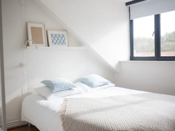 Vakantie appartement cadzand boulevard de wielingen bed