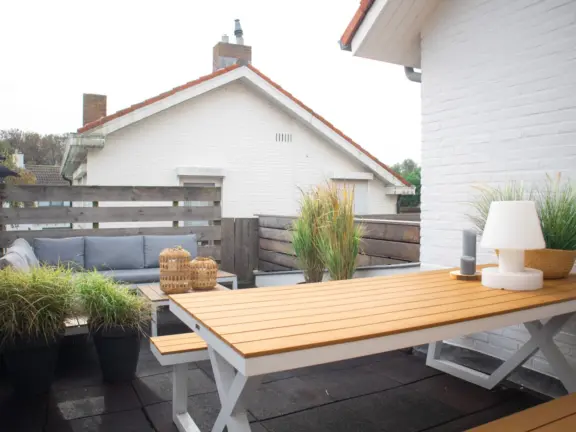 Vakantie appartement cadzand boulevard de wielingen terras