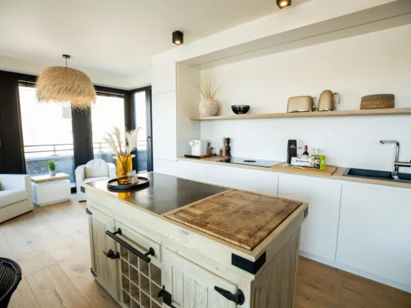 Maison la belle de branding cadzand keuken