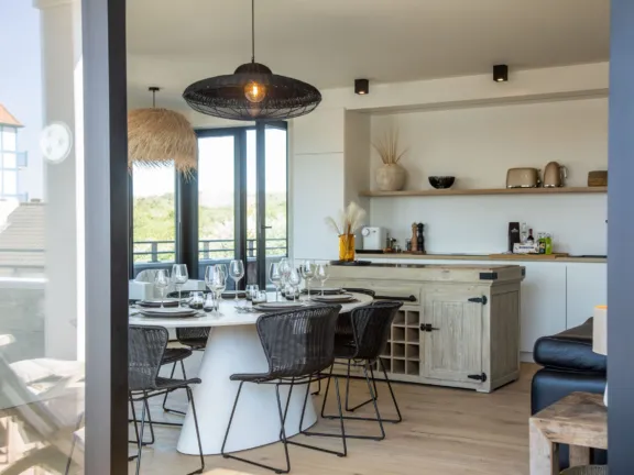 Maison la belle de branding cadzand schuifpui