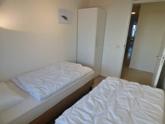 Appartement met zeezicht boulevard wielingen 76 06 cadzand slaapkamer 3b