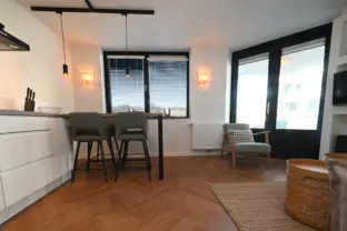 Appartement aan zee cadzand bad deurloo 53 05 eethoek