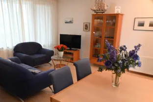 Wohnung deurloo 53 12 cadzand bad meeresblick wohnzimmer total