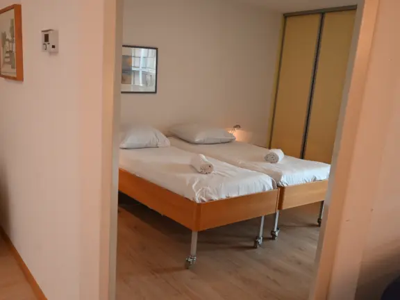 Wohnung deurloo 53 12 cadzand bad meeresblick schlafzimmer eingang