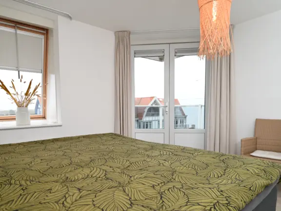 Deurloo 53 17 appartement zeezicht 53 17 balkon slaapkamer