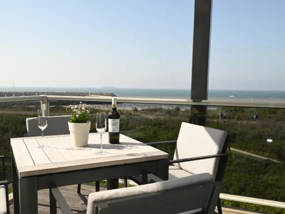Appartement boulevard de wielen 55 18 cadzand balkon zeezijde