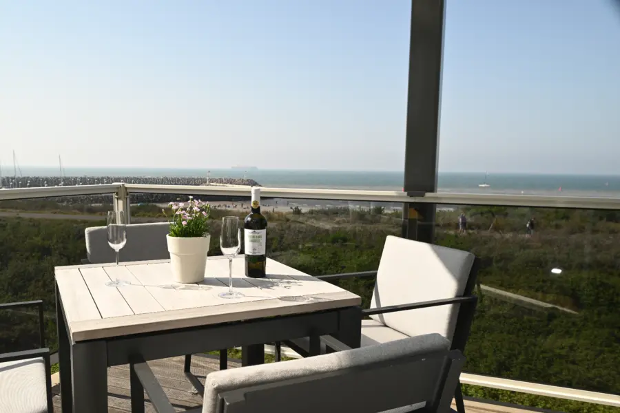 Appartement boulevard de wielen 55 18 cadzand balkon zeezijde