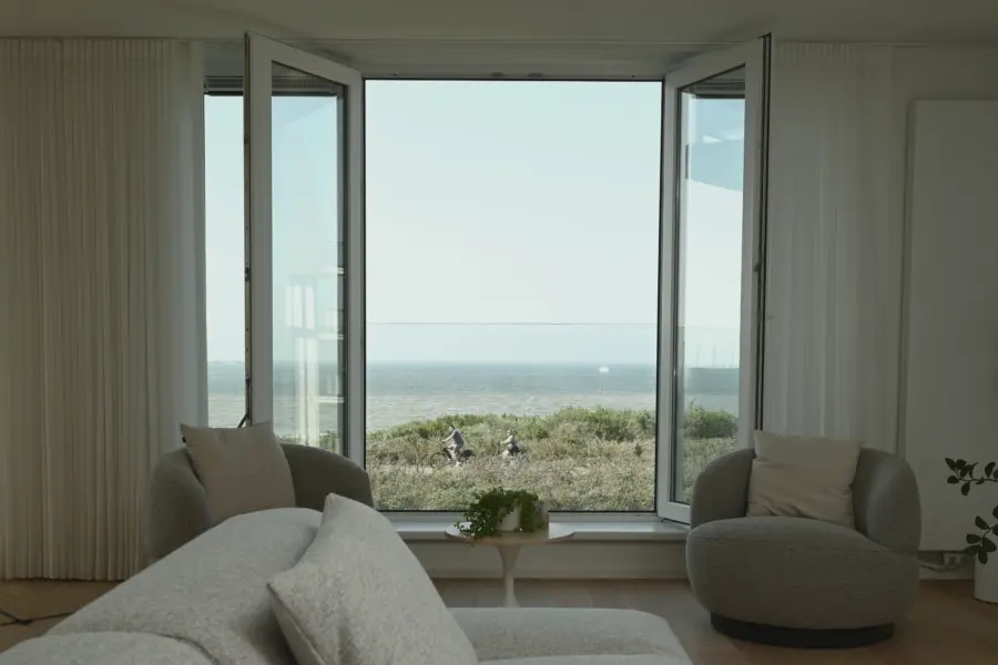 0 appartement boulevard de wielen 55 18 cadzand woonkamer open venster zoom cover