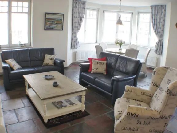 Appartement cadzand bad villa duindoorn 101 woonkamer