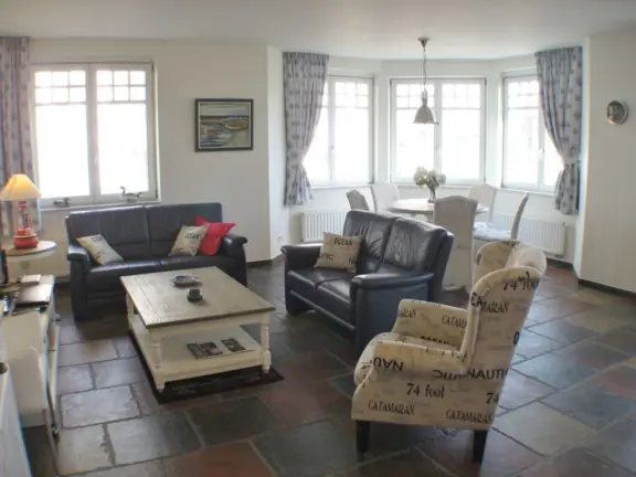 Appartement cadzand bad villa duindoorn 101 woonkamer 2