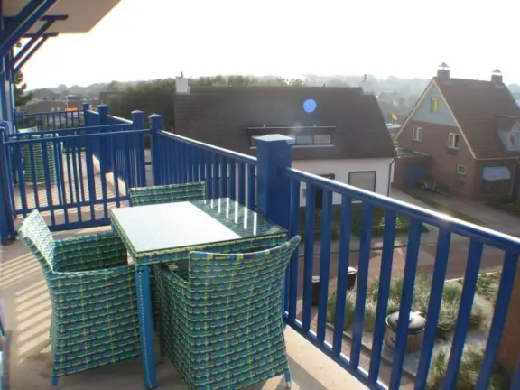 Appartement cadzand bad villa duindoorn 202 balkon 2