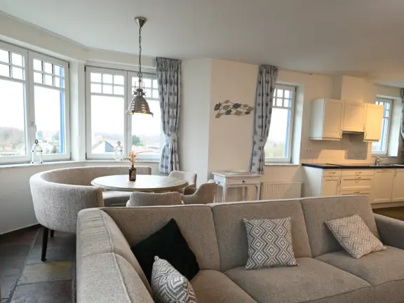 Appartement duindoorn 301 cadzand woonkamer eethoek keuken