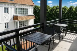 Appartement duinhof 1 6 11 cadzand balkon