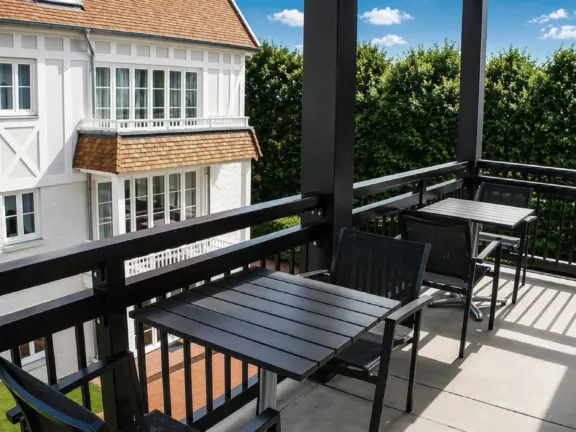 Appartement duinhof 1 6 11 cadzand balkon