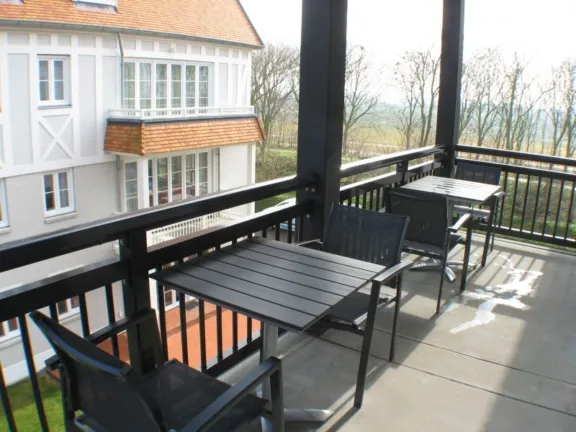 Appartement duinhof 1 6 11 cadzand balkon