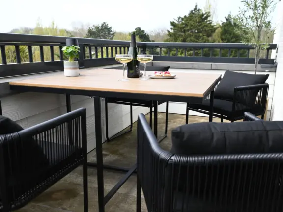 Duinhof appartement cadzand stijn albregtsstraat 6 13 balkon