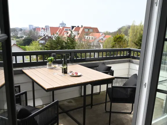 Duinhof appartement cadzand stijn albregtsstraat 6 13 balkon deuren