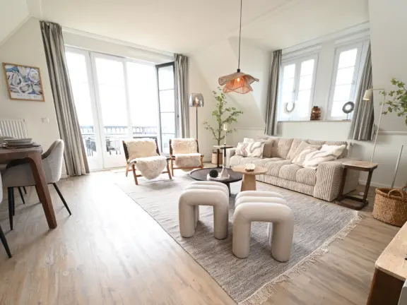 Duinhof appartement cadzand stijn albregtsstraat 6 13 woonkamer zithoek