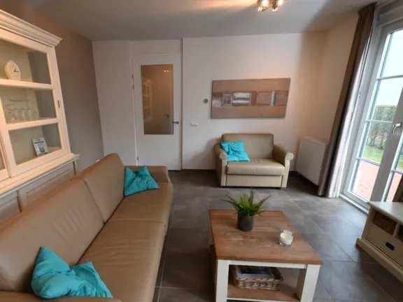 Duinhof 5 6 appartement cadzand woonkamer