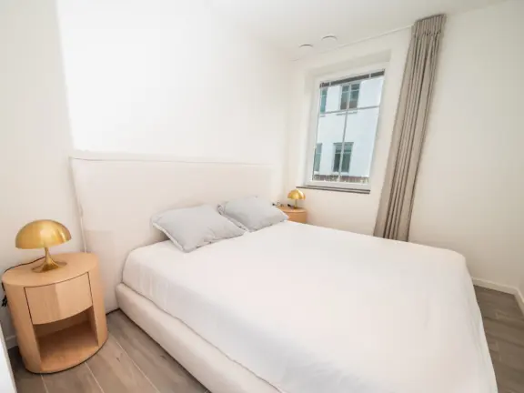 The hamptons cadzand appartement lumiere slaapkamer 2p bed